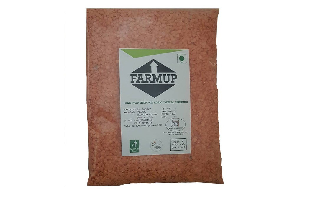 Farmup Masoor Dal    Pack  500 grams
